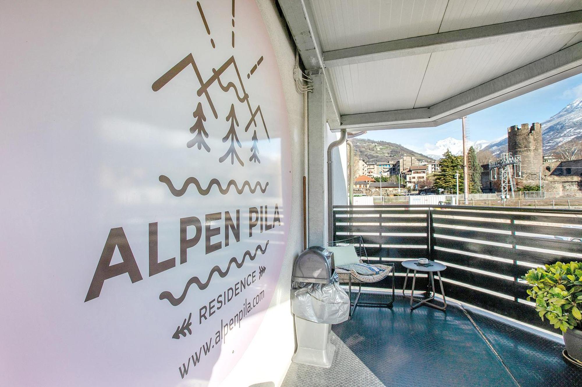 Alpen Pila Residence Loft 1 อาออสตา ภายนอก รูปภาพ